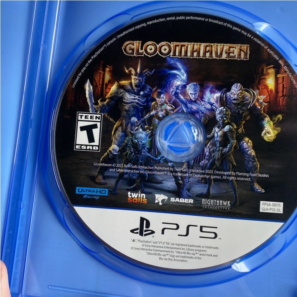 Sony PS5 Gloomhaven Mercenaries Edition - Blue Case - Picture 3 of 6